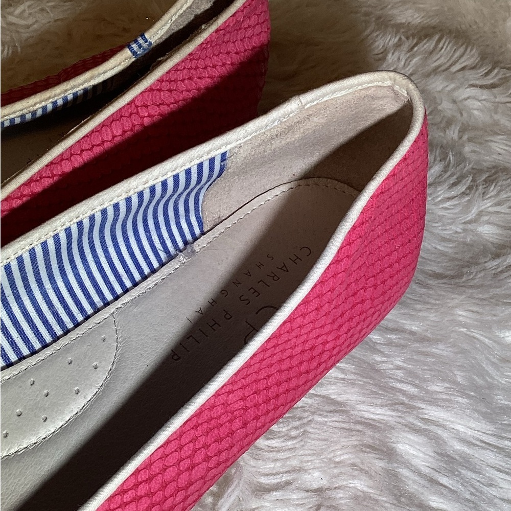 Charles Philip Shanghai Lizzette Flat Size 9.5 - Picture 5 of 7